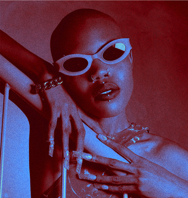 REFRAMD Afronaut Design Sunglasses