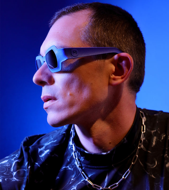 REFRAMD Blue Sunglasses